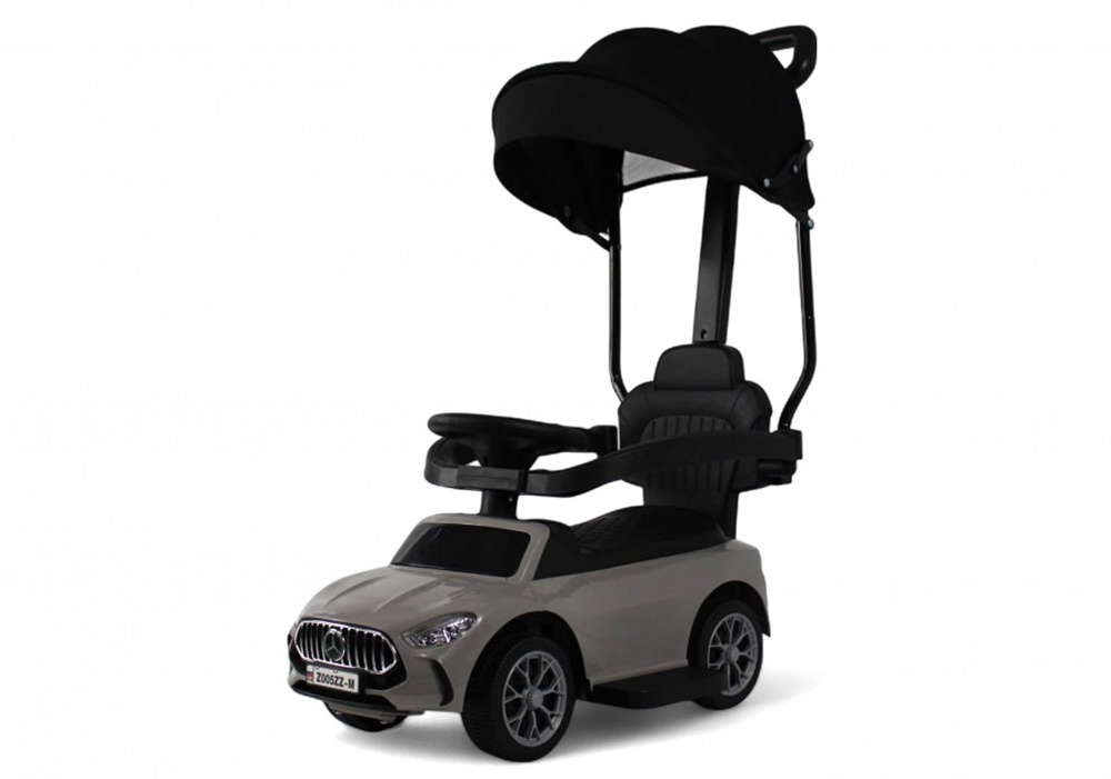 Детский толокар RiverToys Z005ZZ-M (серый)