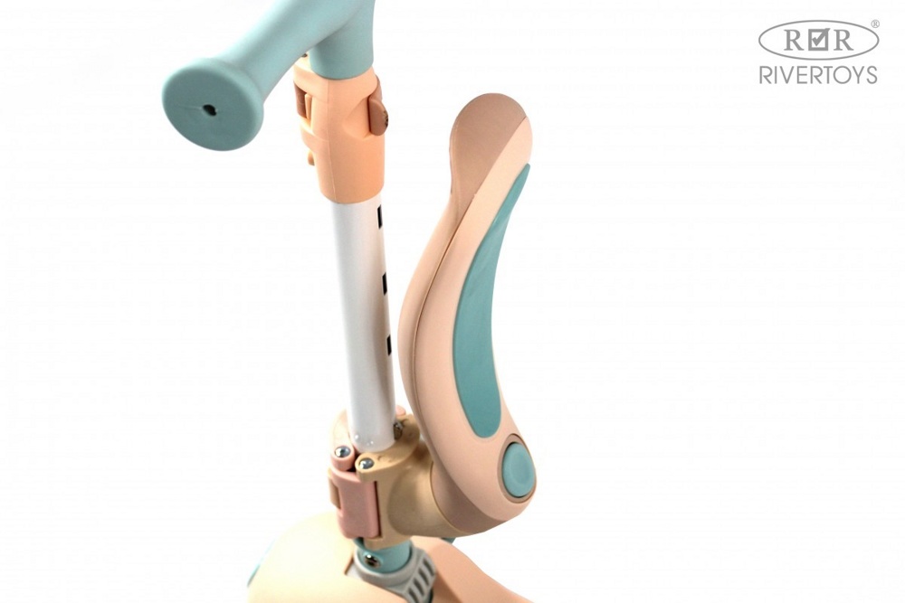 Детский самокат RiverToys HB-818S (розовый) фото-5