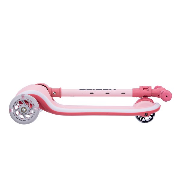 Самокат трехколесный Slider IT62P (розовый) колеса светящиеся, руль складной - фото2 Самокат трехколесный Slider IT62P (розовый) колеса светящиеся, руль складной - фото2