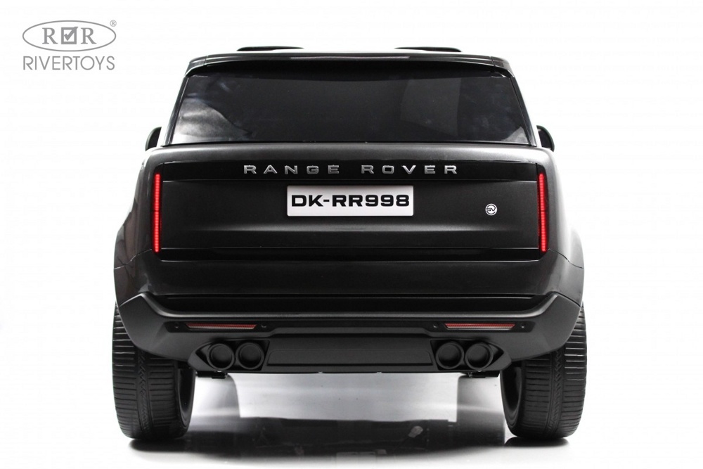 Детский электромобиль RiverToys Y999YY (серый глянец) Range Rover Полноприводный Двухместный - фото3