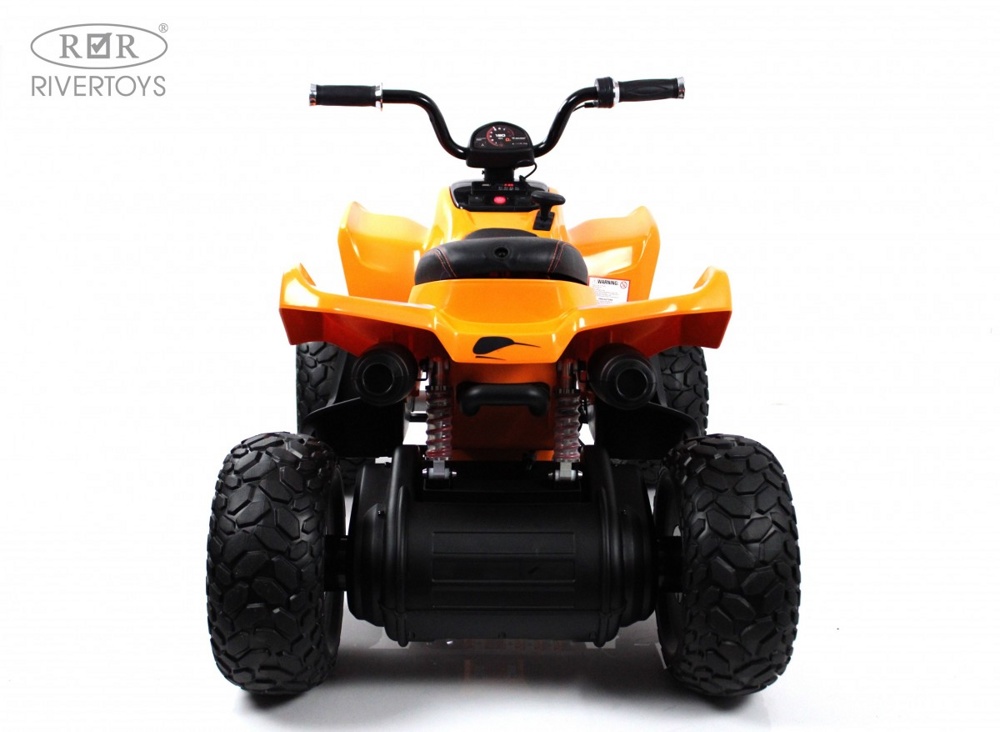 Детский электроквадроцикл RiverToys McLaren JL212 Арт. P111BP (оранжевый) - фото4