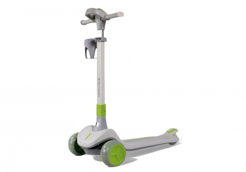 Детский cамокат RiverToys HB-333 (зеленый)