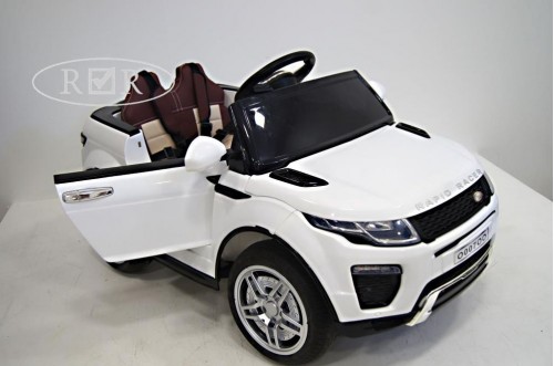 Детский электромобиль RiverToys Range O007OO VIP (белый) Sport SVR - фото2