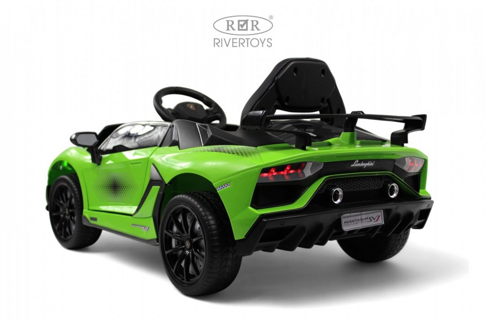 Детский электромобиль RiverToys K888PX (красный) Lamborghini - фото3