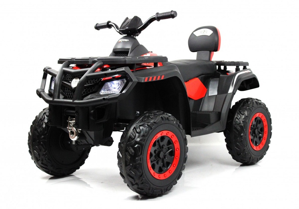 Детский электроквадроцикл RiverToys T001TT 4WD (красный) 12V/10Ah