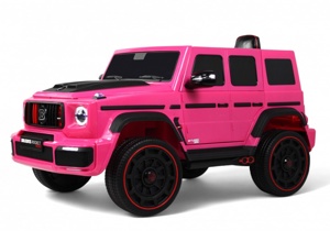 Детский электромобиль RiverToys Z999ZZ (розовый) Полноприводный Mercedes Brabus - фото