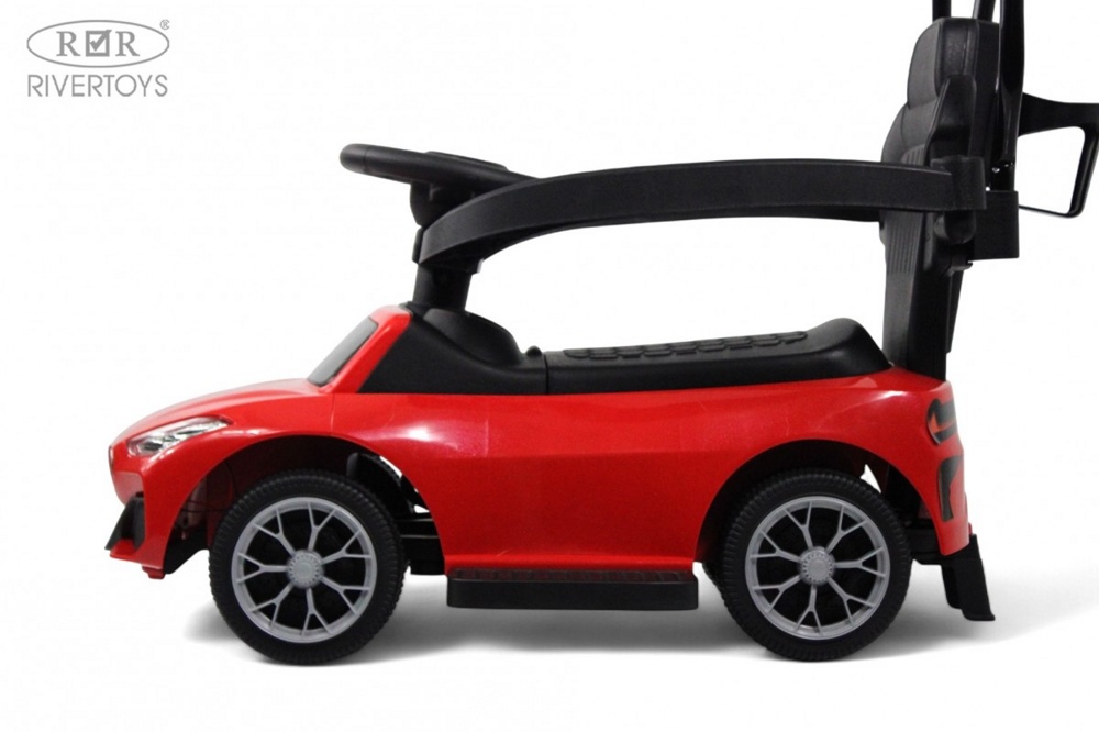 Детский толокар RiverToys Z005ZZ-B (красный) - фото4