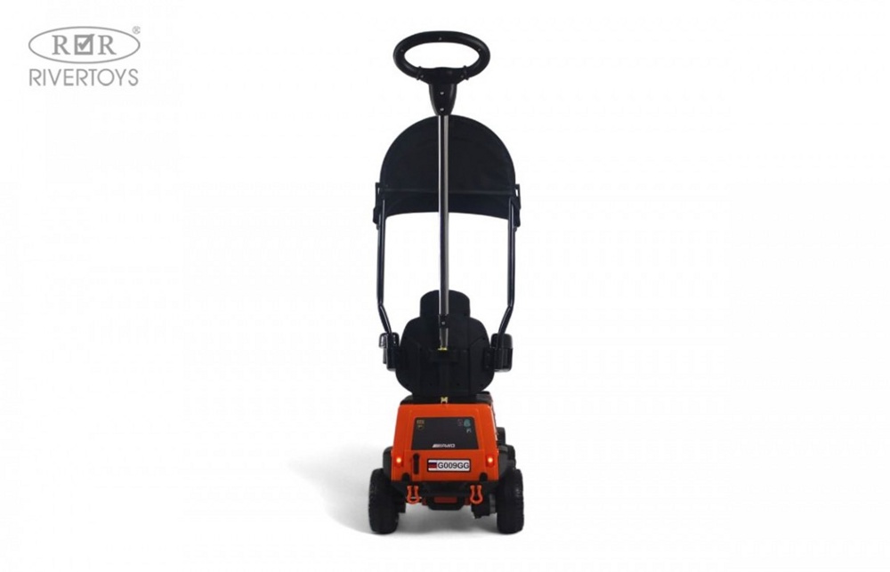 Детский электромобиль RiverToys G009GG (оранжевый) - фото6