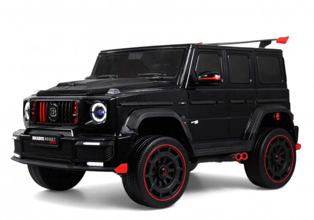 Детский электромобиль RiverToys Z888ZZ (черный) Brabus Полноприводный Двухместный - фото1 Детский электромобиль RiverToys Z888ZZ (черный) Brabus Полноприводный Двухместный - фото1