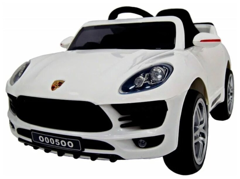 Детский электромобиль RiverToys Porsche Macan O005OO VIP (белый) - фото