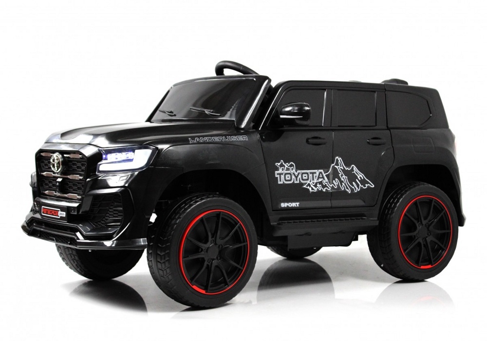 Детский электромобиль RiverToys G555GG (чёрный) Toyota Полноприводный