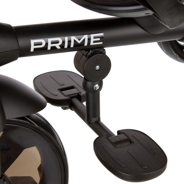 Трехколесный велосипед QPlay Prime2BK (черный) Поворотное сиденье, наклонный руль фото-6 Трехколесный велосипед QPlay Prime2BK (черный) Поворотное сиденье, наклонный руль фото-6