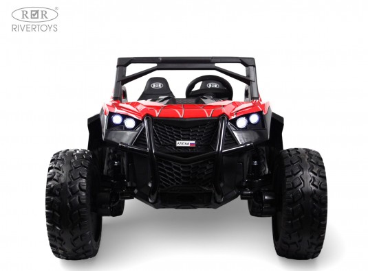 Детский электромобиль RiverToys A707AA LUX NEW 4WD (красный spider) Двухместный Полноприводный фото-5 Детский электромобиль RiverToys A707AA LUX NEW 4WD (красный spider) Двухместный Полноприводный фото-5