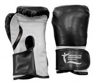 Перчатки боксерские Absolute Champion 1130 (10oz, черный) - фото