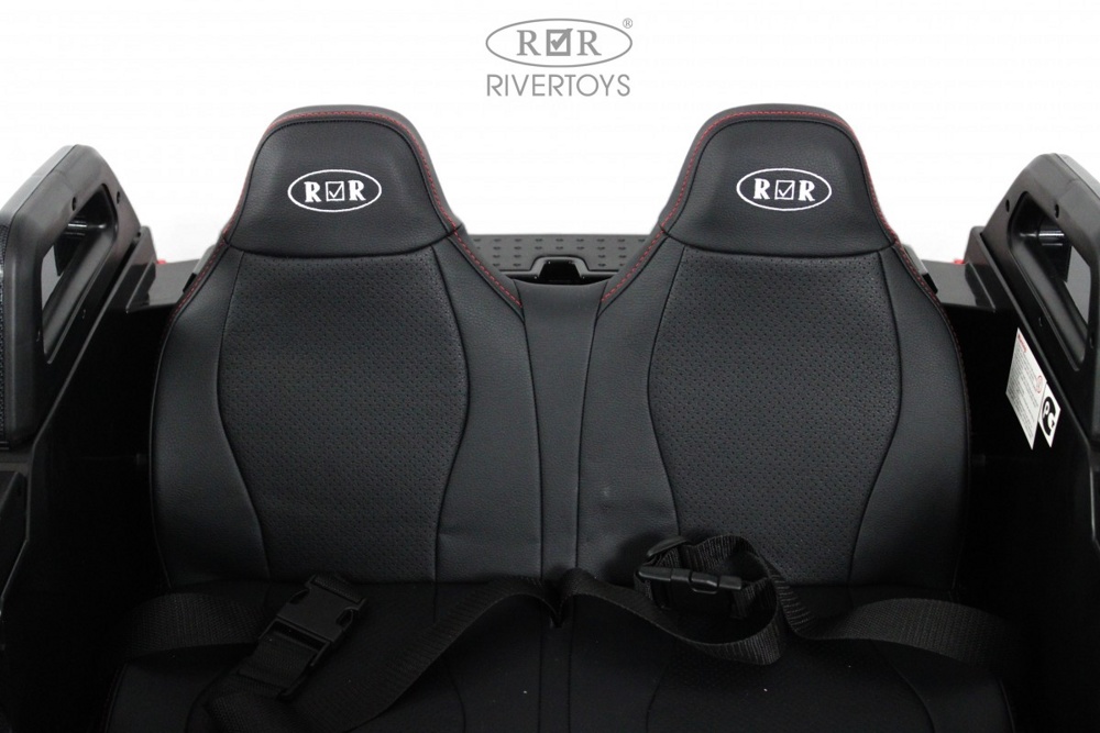 Детский электромобиль RiverToys A707AA LUX NEW 4WD (чёрный карбон) Двухместный Полноприводный фото-5 Детский электромобиль RiverToys A707AA LUX NEW 4WD (чёрный карбон) Двухместный Полноприводный фото-5
