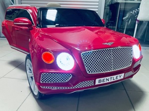 Детский электромобиль RiverToys Bentley Bentayga JJ2158 (красный) Лицензия - фото
