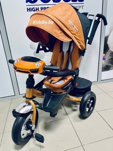 Детский велосипед трехколесный Baby Trike Premium (бронзовый) Original - фото