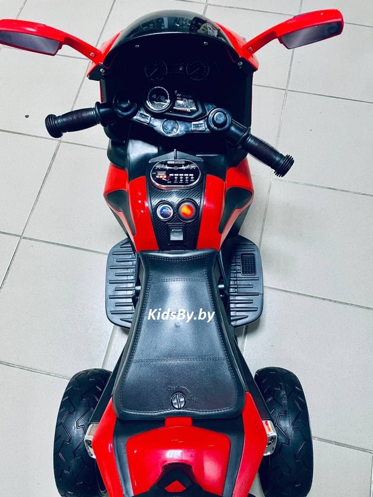 Детский электромобиль, мотоцикл Igro TD 6688 (красный) RE - фото2