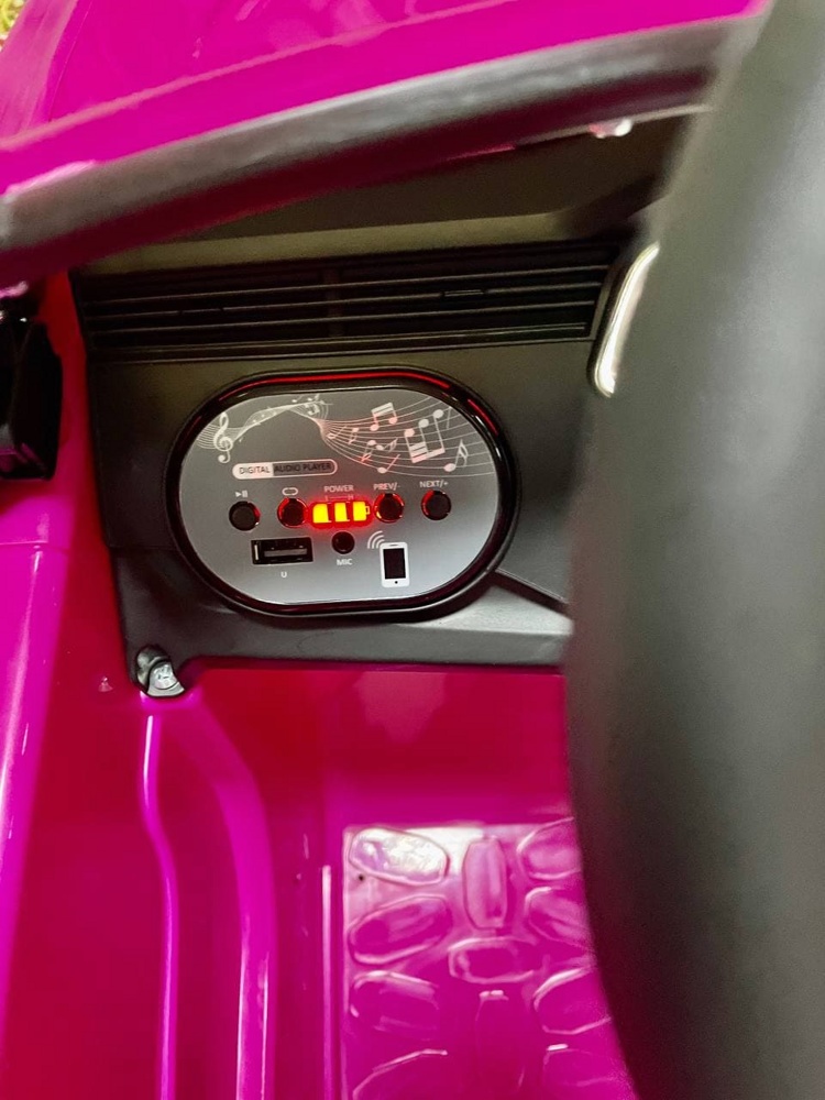 Детский электромобиль RiverToys Audi RS Q8 HL518 (розовый) Лицензия - фото5