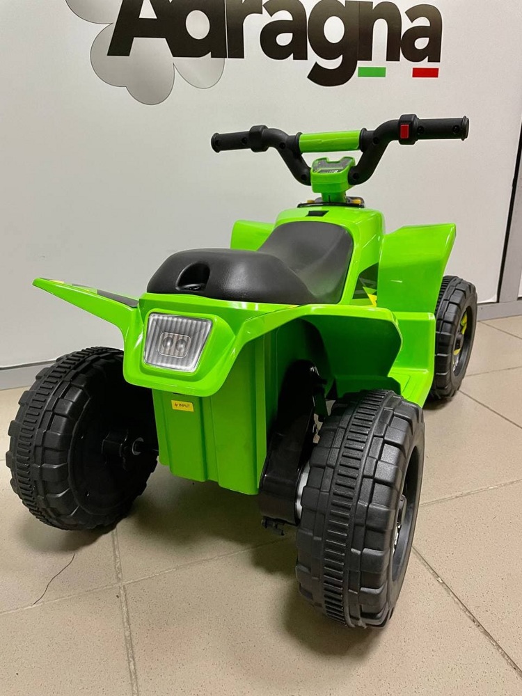 Детский электромобиль квадроцикл RiverToys H001HH (зеленый) - фото5