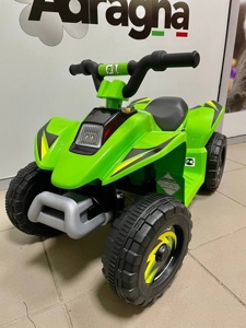Детский электромобиль квадроцикл RiverToys H001HH (зеленый) (зеленый) (зеленый) зеленый - фото