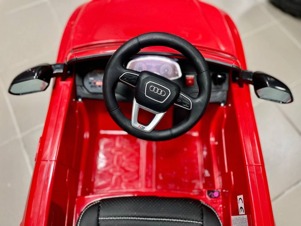 Детский электромобиль RiverToys Audi RS Q8 HL518 (красный) Лицензия - фото5
