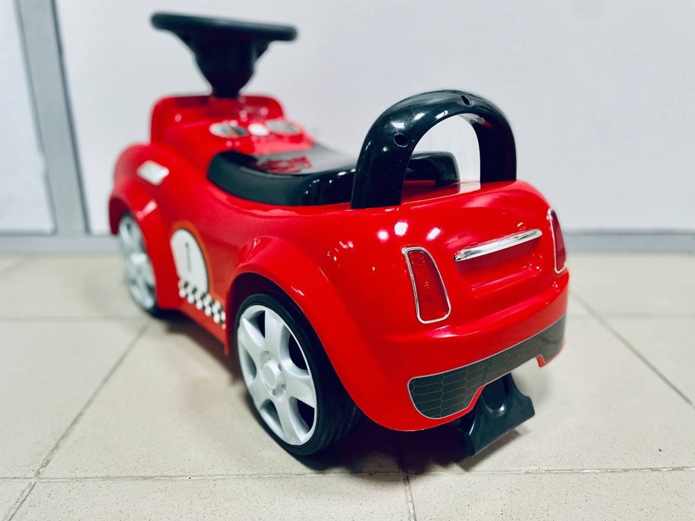 Детская машинка Каталка Baby Care Super Race (красный) - фото3
