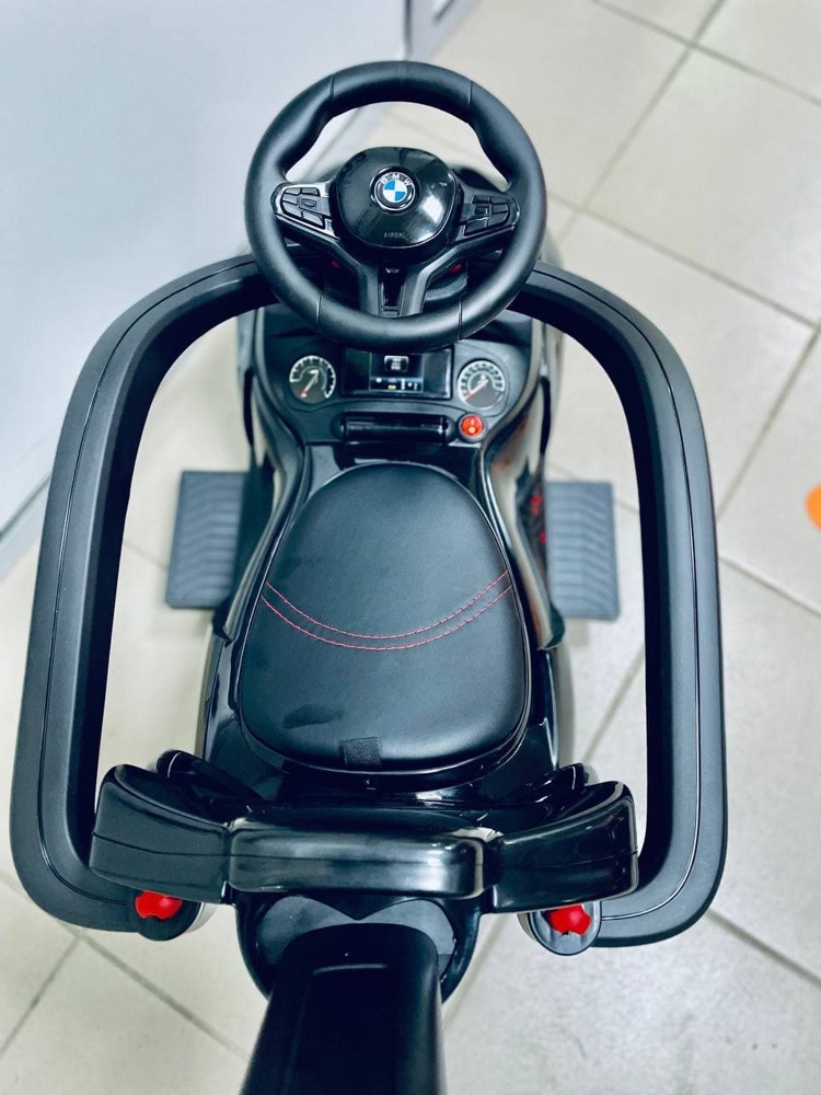 Детская машинка-каталка RiverToys BMW M5 A999MP-M (черный) Лицензия - фото3