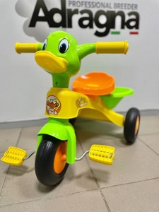 Трехколесный детский велосипед Baby Care Try Me (yellow) желтый - фото