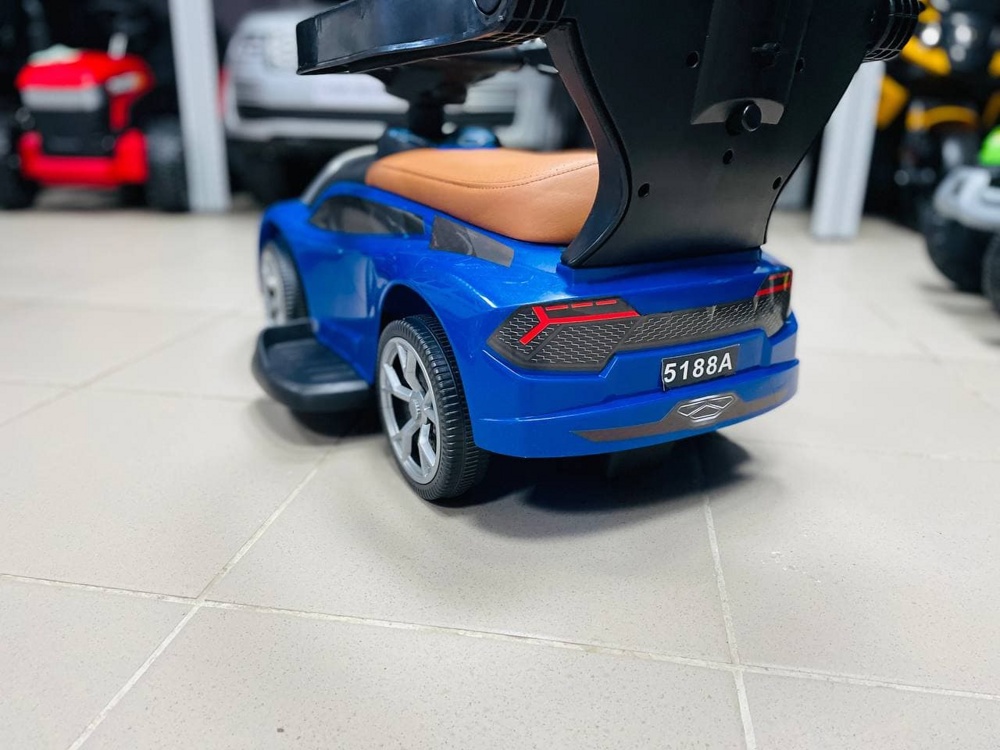 Детская каталка Kid's Care Lamborghini 5188A (синий) - фото4