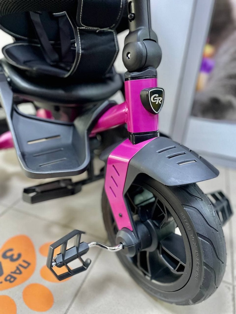 Детский трехколесный велосипед City-Ride Lunar CR-B3-10 (розовый) PK - фото5