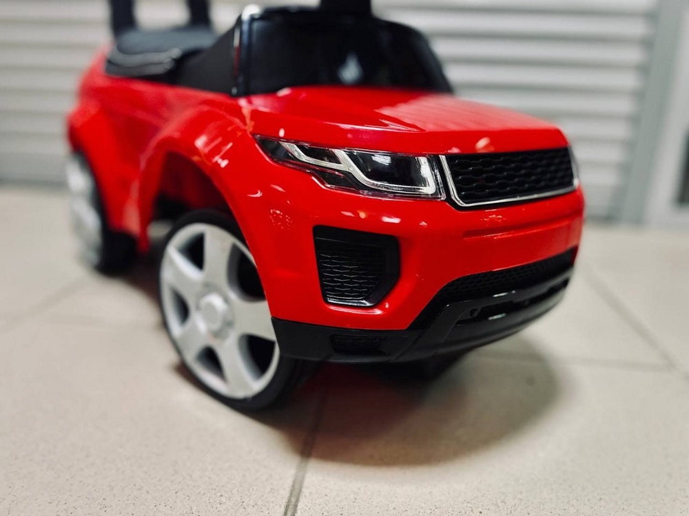 Детская машинка- Каталка Baby Care Sport car 613W New 2021 (красный) кожаное сиденье, резиновые колеса - фото2