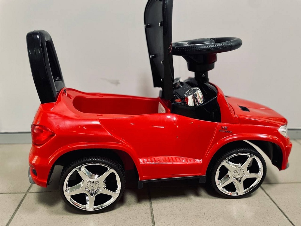 Детская машинка-каталка RiverToys Mercedes-Benz GL63 A888AA (красный) лицензия - фото5