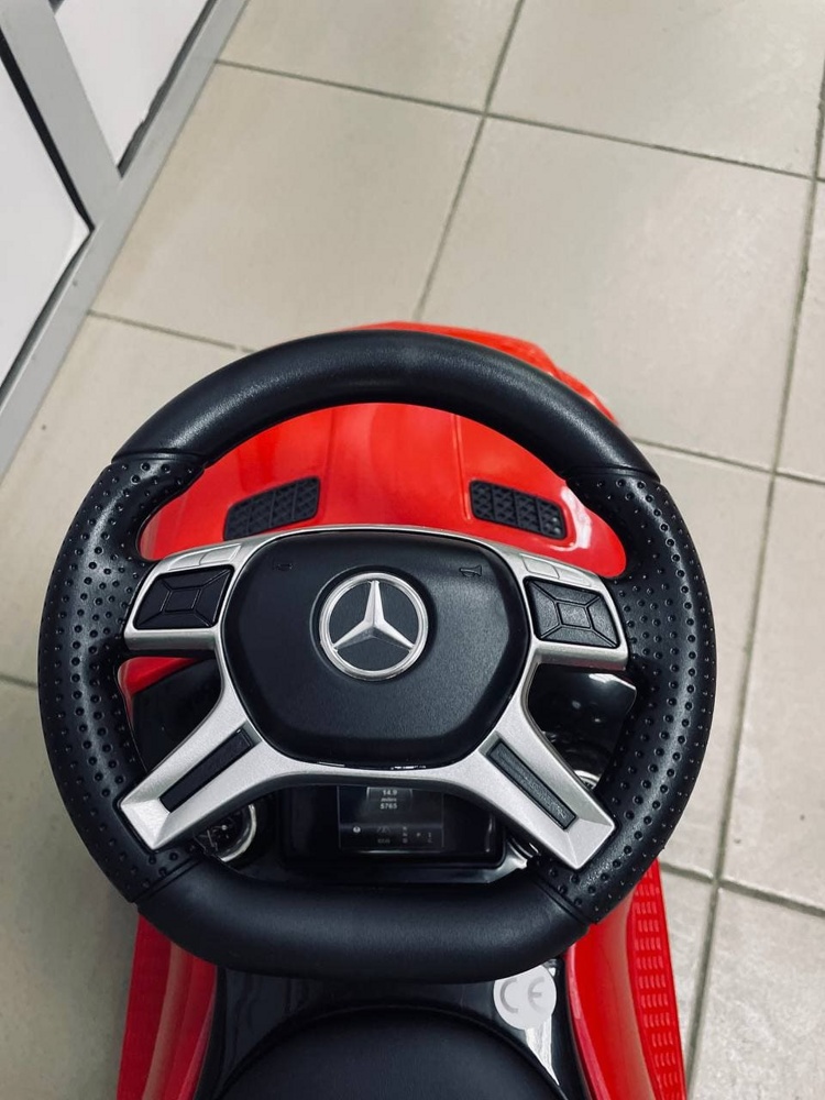 Детская машинка-каталка RiverToys Mercedes-Benz GL63 A888AA (красный) лицензия - фото3