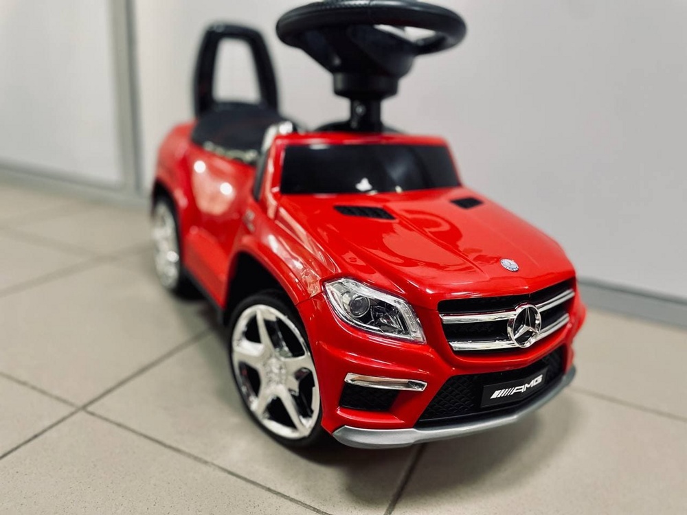 Детская машинка-каталка RiverToys Mercedes-Benz GL63 A888AA (красный) лицензия - фото2