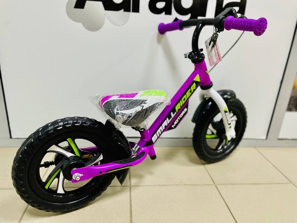 Детский беговел Small Rider Motors EVA (фиолетовый) с 2 тормозами - фото2