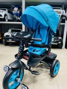 Детский велосипед Trike Super Formula SFA3 2021 (голубой) B - фото