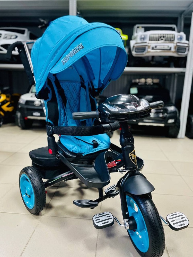 Детский велосипед Trike Super Formula SFA3 2021 (голубой) - фото2