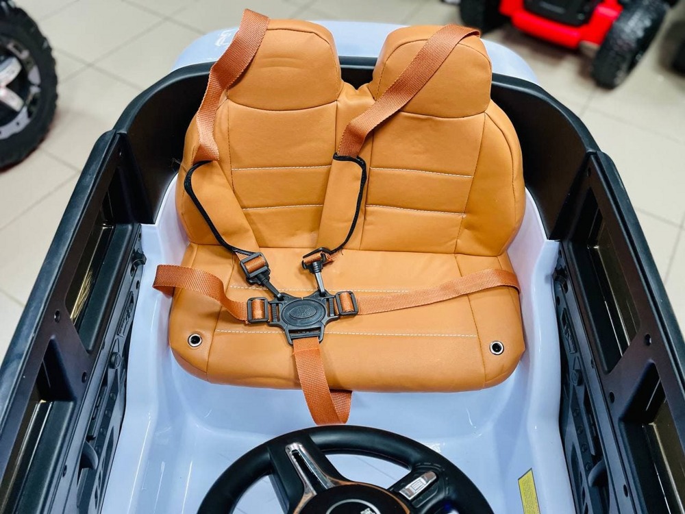 Детский электромобиль RiverToys BMW E002KX (белый) - фото5