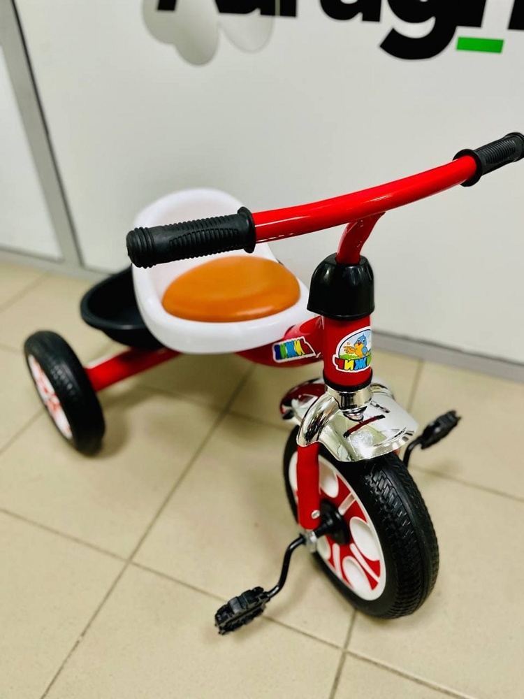 Детский трехколесный велосипед Чижик CH-B3-08RD (красный) - фото4