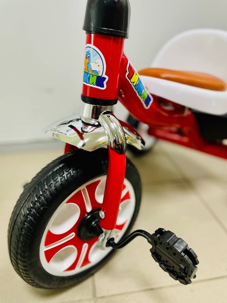 Детский трехколесный велосипед Чижик CH-B3-08RD (красный) - фото6