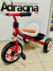 Детский трехколесный велосипед Чижик CH-B3-08RD (красный) - фото
