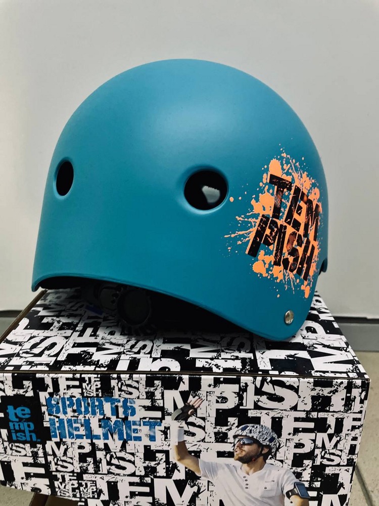 Шлем защитный Tempish Wertic M (голубой) 55-58 см - фото3