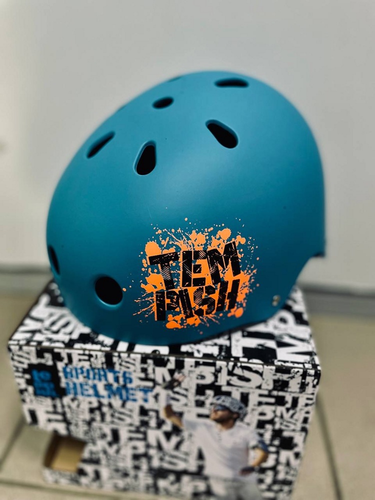 Шлем защитный Tempish Wertic M (голубой) 55-58 см - фото5