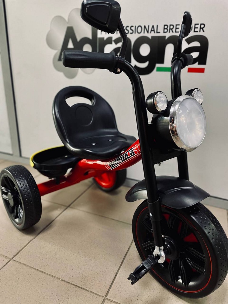 Детский велосипед трехколесный TRIKE Formula F8R (черный/красный) - фото3
