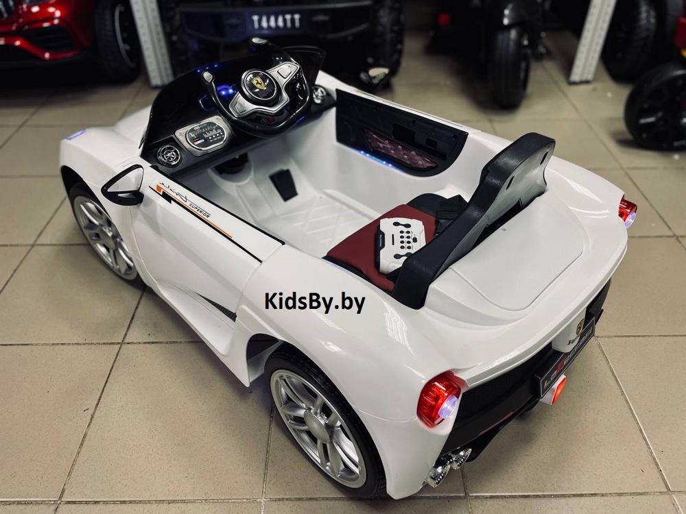 Детский электромобиль Electric Toys Ferrari LUX (белый) - фото3