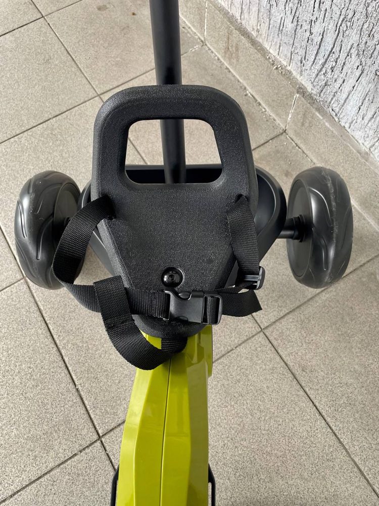 Детский трехколесный велосипед QPlay LH510O (оливковый) складной - фото5
