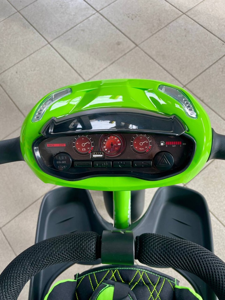 Трехколесный велосипед Trike Super Formula SFA3G (2019) 2023 зеленый - фото4