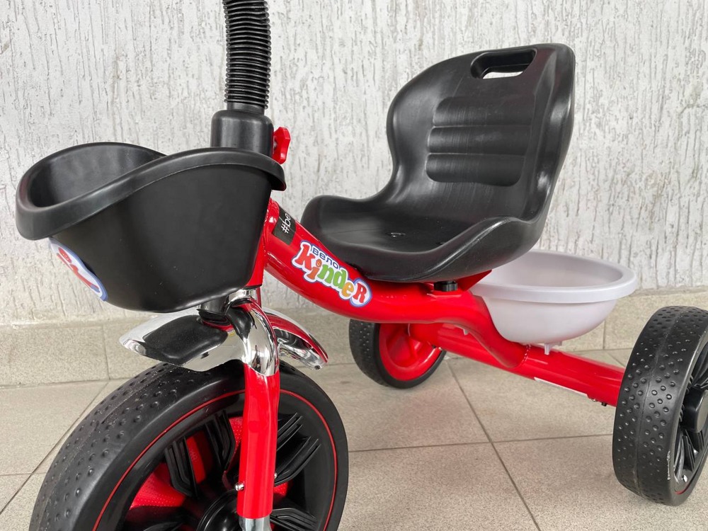 Велосипед детский Вело-Kinder LH514 (красный) - фото3
