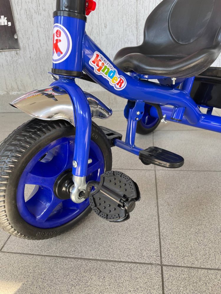 Велосипед детский Вело-Kinder LH515 (синий) - фото2